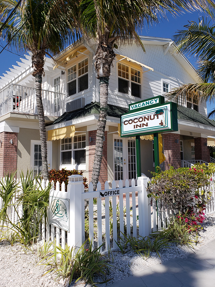 the Coconut Inn in Pass-a-Grille, St Pete Beach, Florida