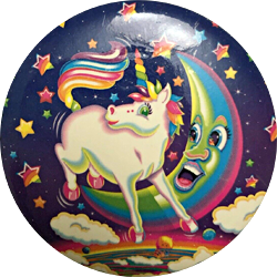 Lisa Frank unicorn