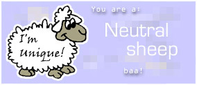 I'm a neutral sheep!