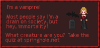 I am a Vampire!