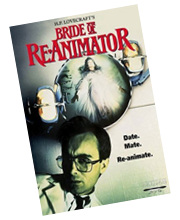 dvd box cover of 'Bridge of Re-Animator'